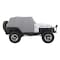 Smittybilt 92-06 WRANGLER (YJ/TJ/LJ) CAB COVER W/DOOR FLAP - WATER RESISTANT - GRAY 1061 - alternate 2